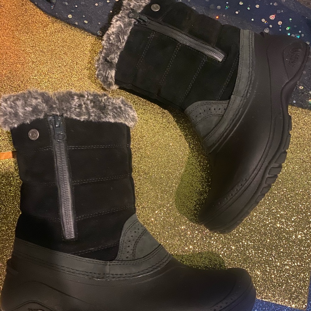 THE NORTH FACE SUEDE SNOW FUAX FUR SNOW Boots GORG